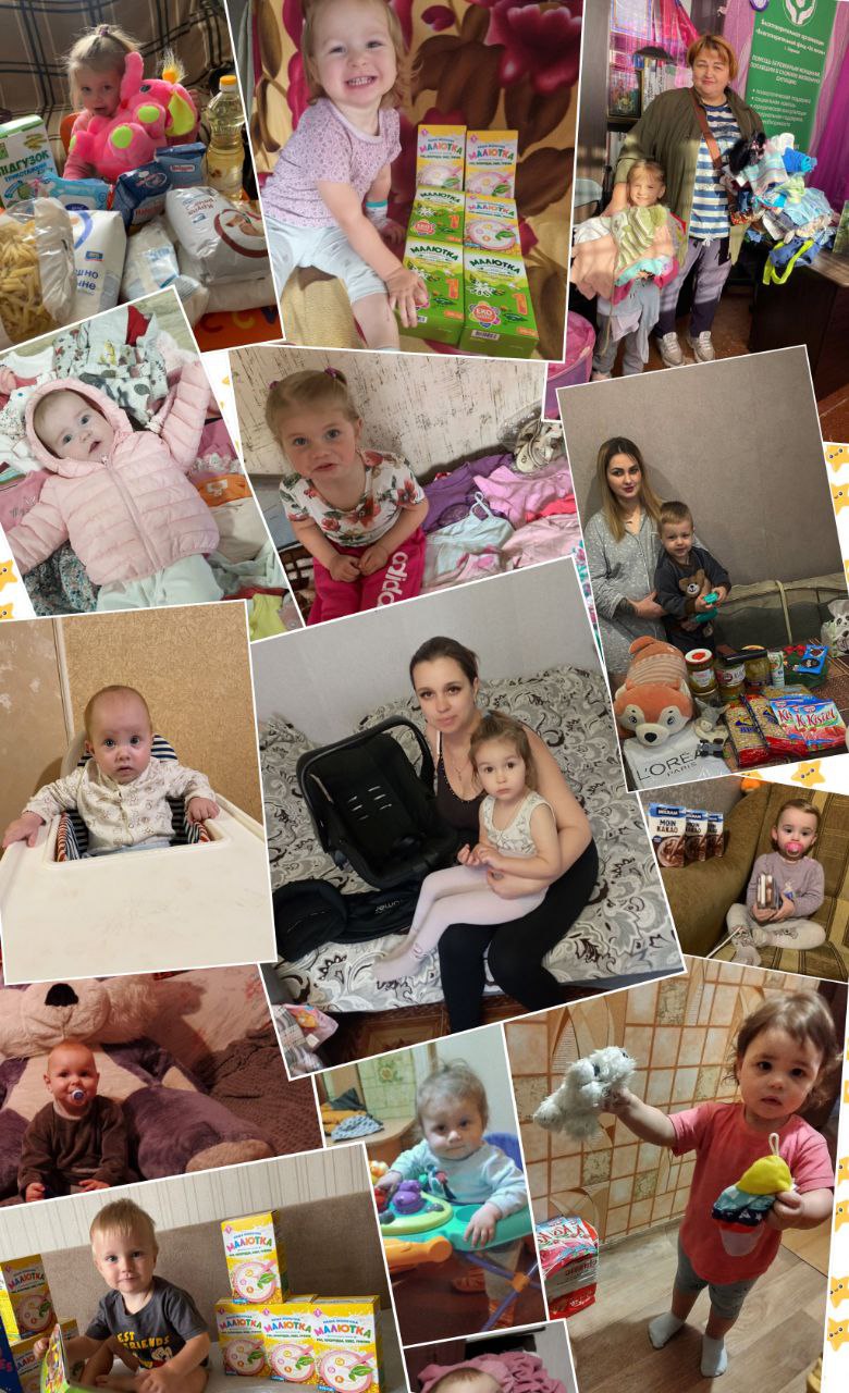 Благодійний фонд допомагає мамам у Харкові